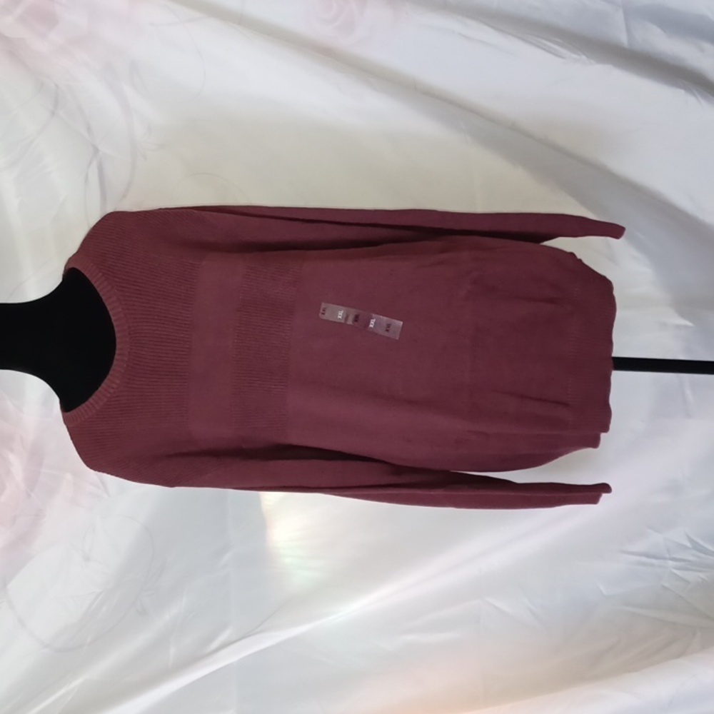 Club Room Textured Knit Long Sleeve Sweater